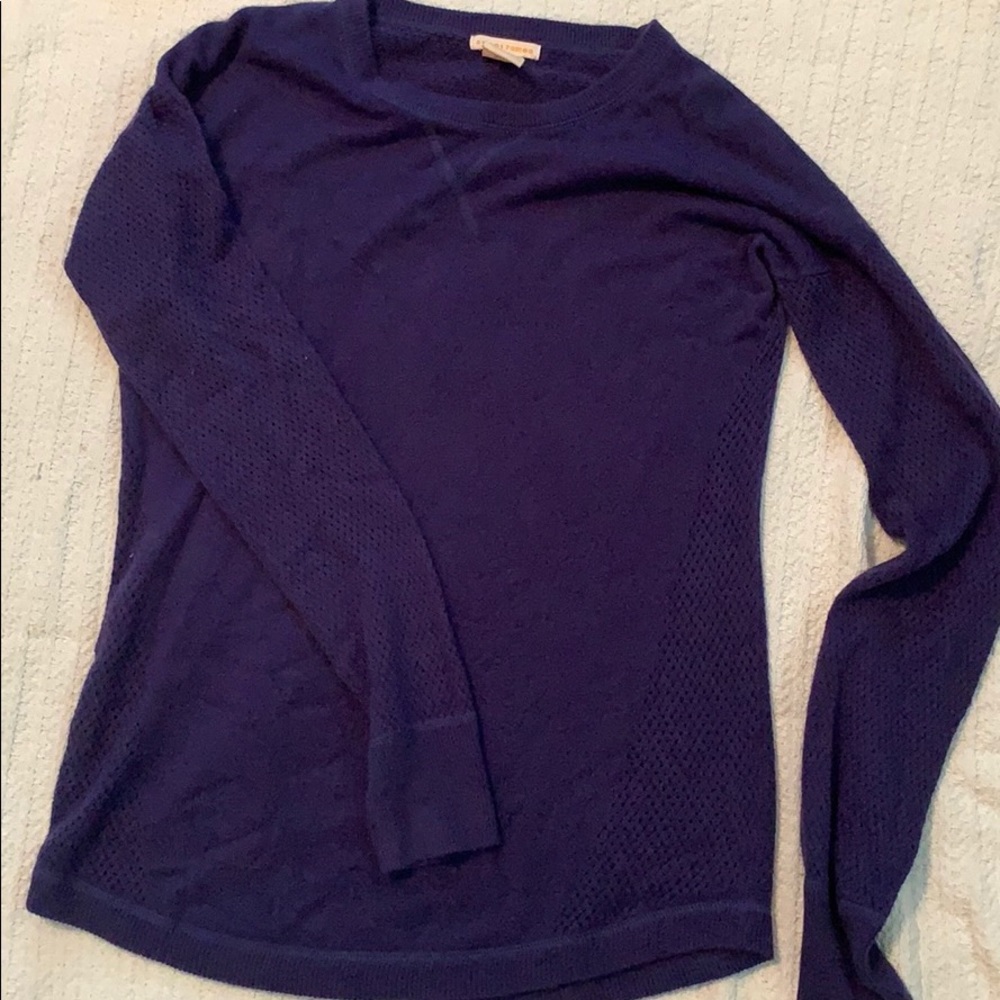 Blue woman’s sweater
